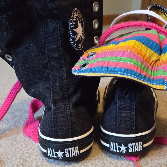 Vintage GUC Converse Extra High-top Punk Size 7 *Spring Clearance* - Picture 2 of 6